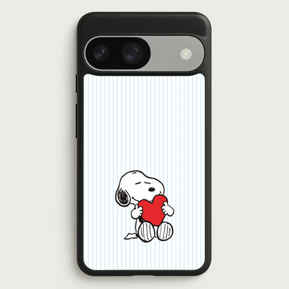 Snoopy - Valentine's Day  - Valentine's Day Phone Case for Google Pixel 9 / 9 Pro
