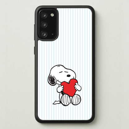 Snoopy - Valentine's Day  - Valentine's Day Phone Case for Galaxy Note 20