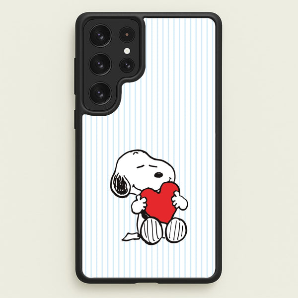 Snoopy - Valentine's Day  - Valentine's Day Phone Case for Galaxy S22 Ultra