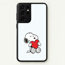 Snoopy - Valentine's Day  - Valentine's Day Phone Case for Galaxy S21 Ultra