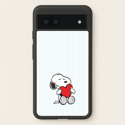 Snoopy - Valentine's Day  - Valentine's Day Phone Case for Google Pixel 7a