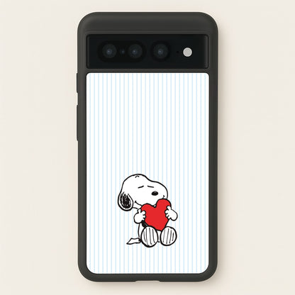 Snoopy - Valentine's Day  - Valentine's Day Phone Case for Google Pixel 7 Pro