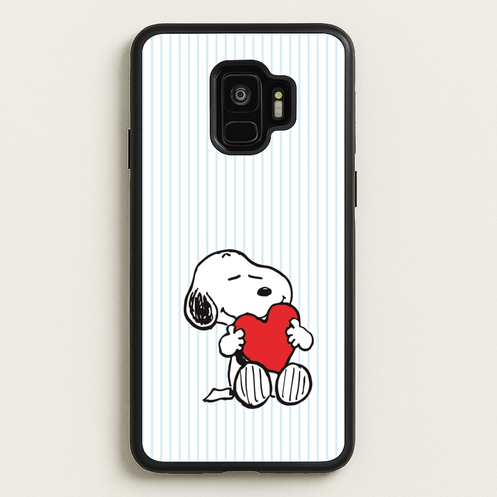 Snoopy - Valentine's Day  - Valentine's Day Phone Case for Galaxy S9