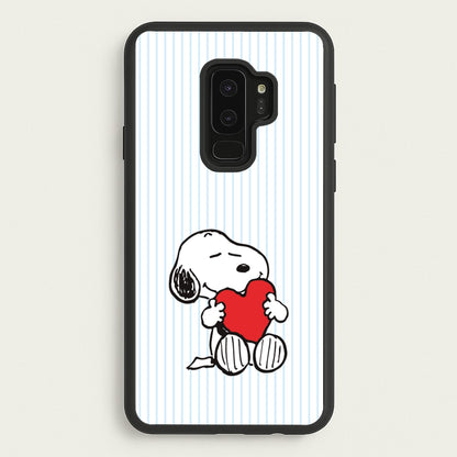 Snoopy - Valentine's Day  - Valentine's Day Phone Case for Galaxy S9 Plus