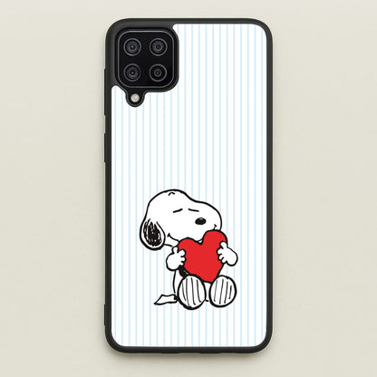 Snoopy - Valentine's Day  - Valentine's Day Phone Case for Galaxy A12