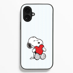 Snoopy - Valentine's Day  - Valentine's Day Phone Case for iPhone 16 Plus