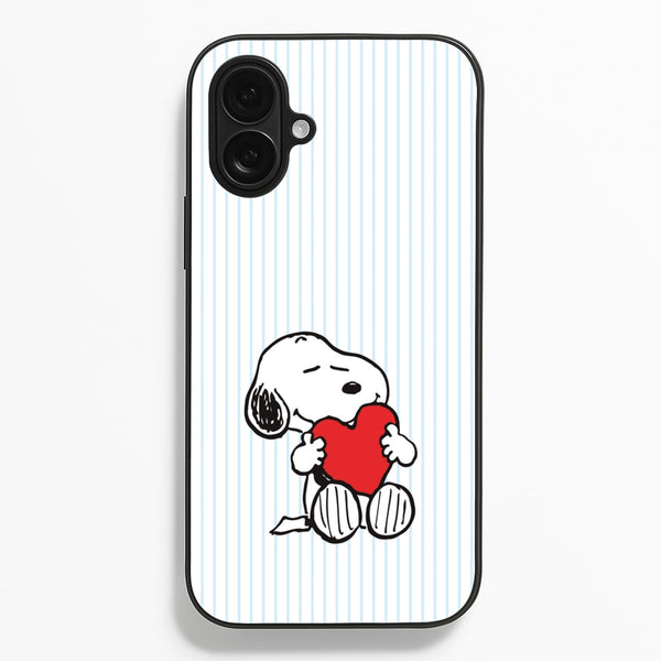 Snoopy - Valentine's Day  - Valentine's Day Phone Case for iPhone 16 Plus