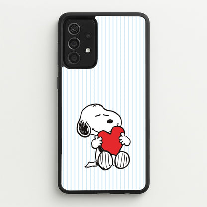 Snoopy - Valentine's Day  - Valentine's Day Phone Case for Galaxy A52 / A52s