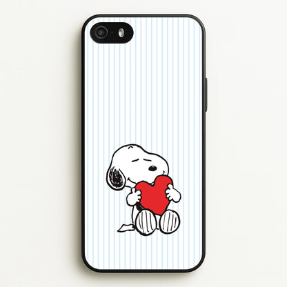 Snoopy - Valentine's Day  - Valentine's Day Phone Case for iPhone 5 / 5s / SE 2016