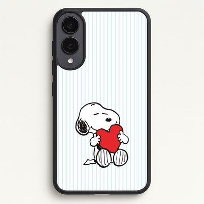Snoopy - Valentine's Day  - Valentine's Day Phone Case for Galaxy S25 Edge