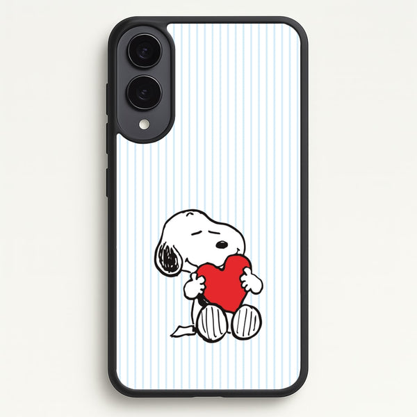 Snoopy - Valentine's Day  - Valentine's Day Phone Case for Galaxy S25 Edge