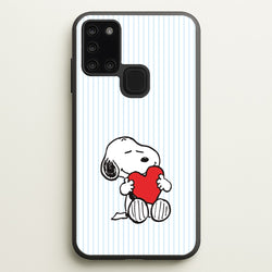 Snoopy - Valentine's Day  - Valentine's Day Phone Case for Galaxy A21s