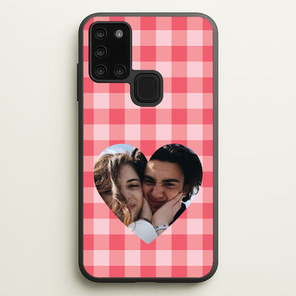 Valentine's Heart  - Valentine's Day Phone Case for Galaxy A21s