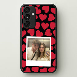 Valentine's Polaroid  - Valentine's Day Phone Case for Galaxy A55