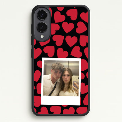 Valentine's Polaroid  - Valentine's Day Phone Case for Galaxy S25 Edge