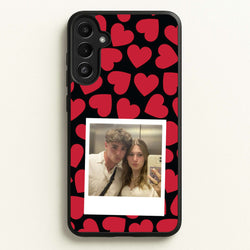 Valentine's Polaroid  - Valentine's Day Phone Case for Galaxy A34