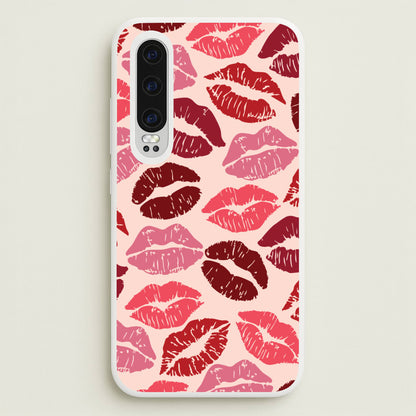 Valentine's Lips Pattern  - Valentine's Day Phone Case for Huawei P30