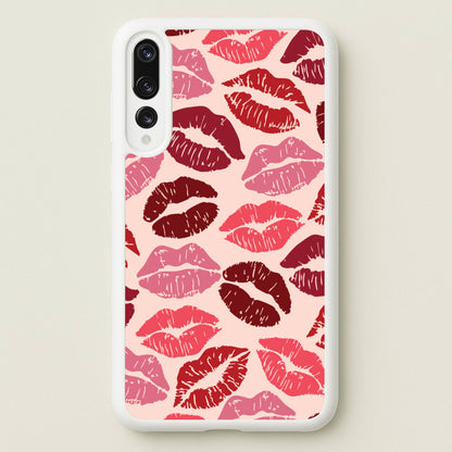 Valentine's Lips Pattern  - Valentine's Day Phone Case for Huawei P20 Pro