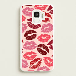 Valentine's Lips Pattern  - Valentine's Day Phone Case for Galaxy S9