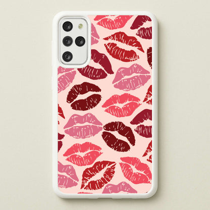 Valentine's Lips Pattern  - Valentine's Day Phone Case for Galaxy S20 Plus