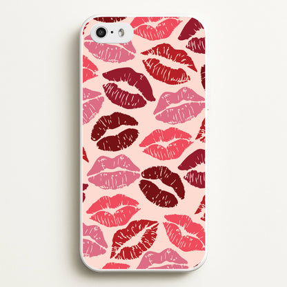 Valentine's Lips Pattern  - Valentine's Day Phone Case for iPhone 5 / 5s / SE 2016