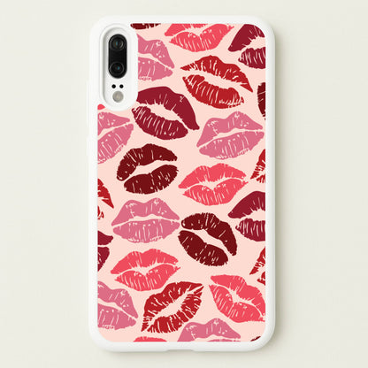 Valentine's Lips Pattern  - Valentine's Day Phone Case for Huawei P20