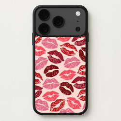 Valentine's Lips Pattern Phone Case for iPhone 17 Pro Max