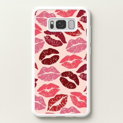 Valentine's Lips Pattern  - Valentine's Day Phone Case for Galaxy S8 Plus