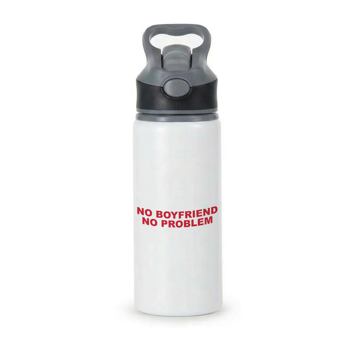 No Boyfriend No Problem Active Water Bottle