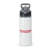 No Boyfriend No Problem Active Water Bottle 1