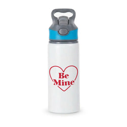 Be Mine Stripey Active Water Bottle - Blue