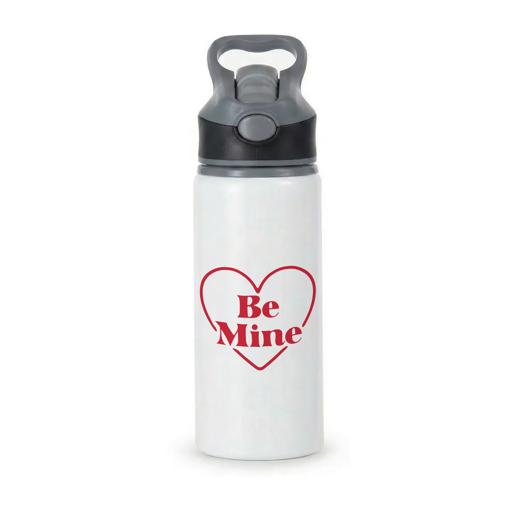 Be Mine Stripey Active Water Bottle - Black