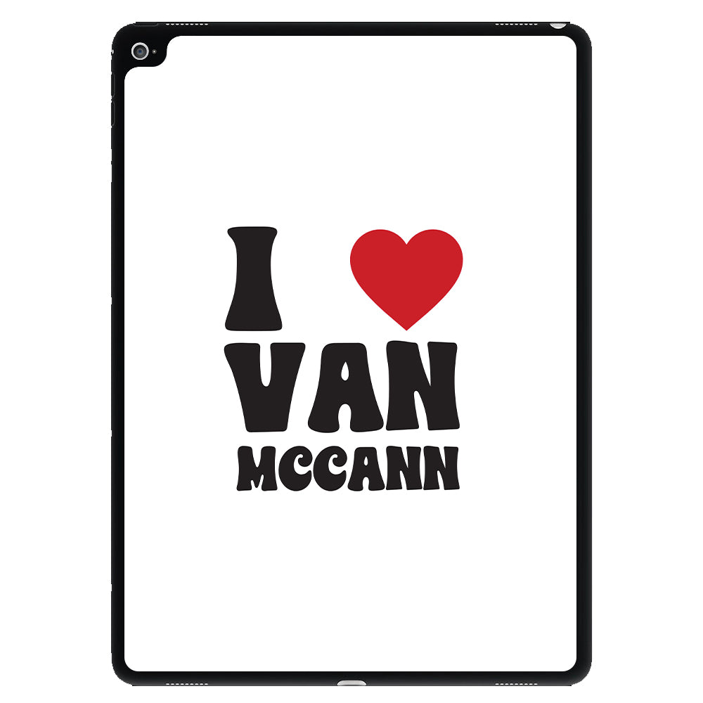 I Heart Vann MaCann - Catfish And The Bottlemen iPad Case