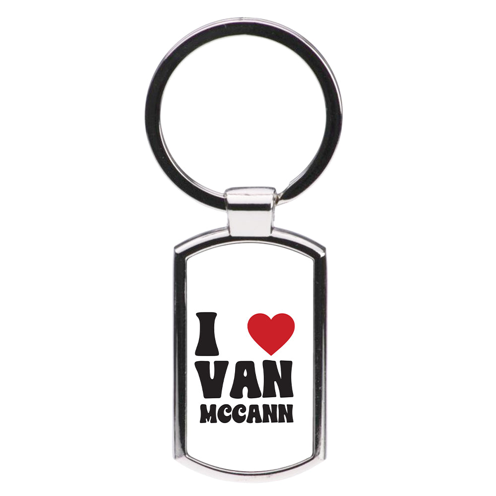 I Heart Vann MaCann Luxury Keyring