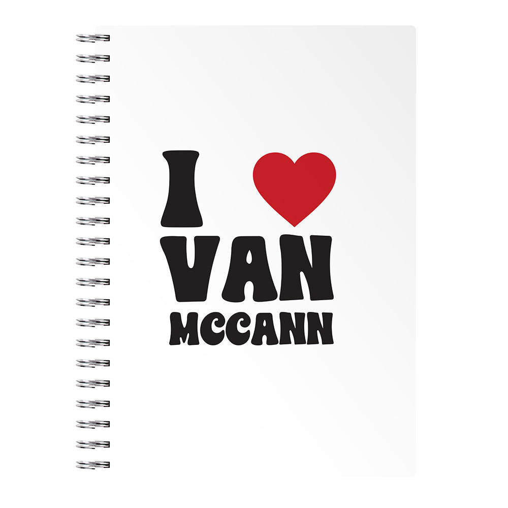 I Heart Van Mccann - Catfish And The Bottlemen Notebook