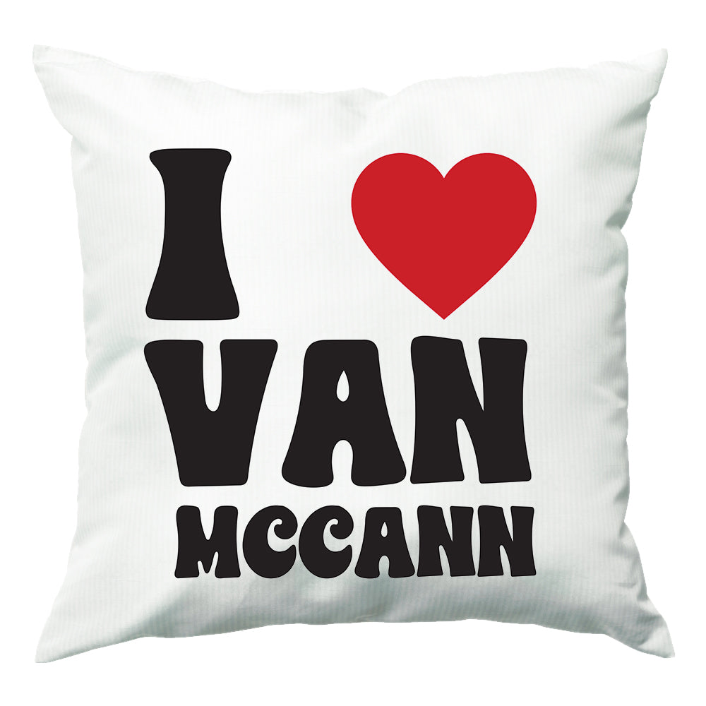 I Heart Vann MaCann Cushion