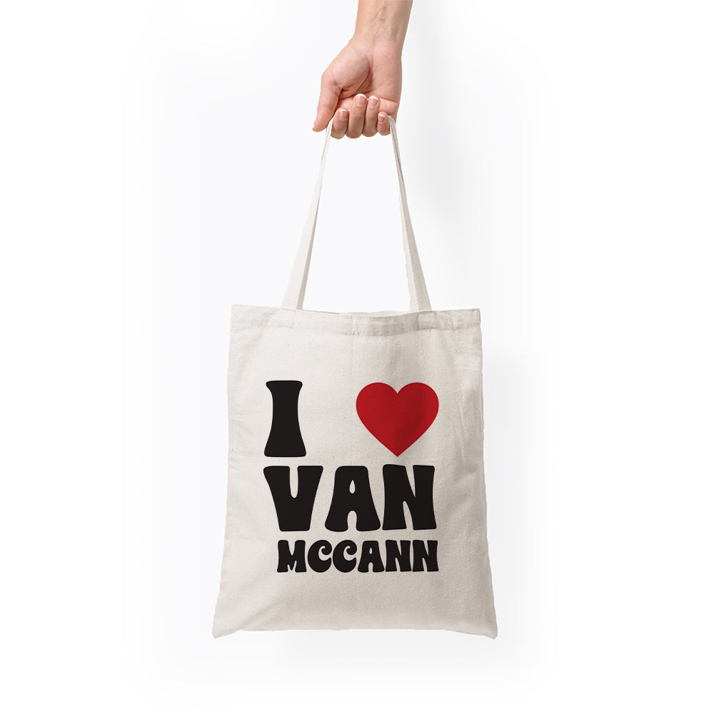 I Heart Vann MaCann Tote Bag