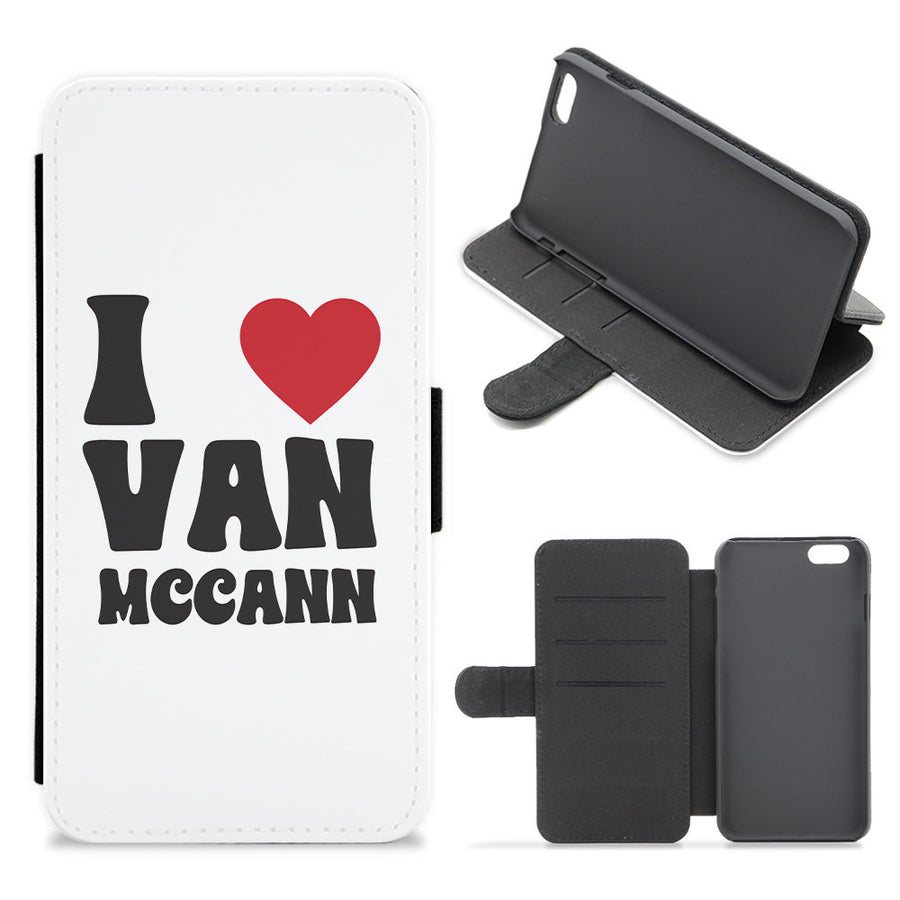 I Heart Vann MaCann Flip / Wallet Phone Case