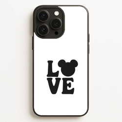 Mouse Love Valentine's  - Disney Valentine's Phone Case for iPhone 16 Pro Max