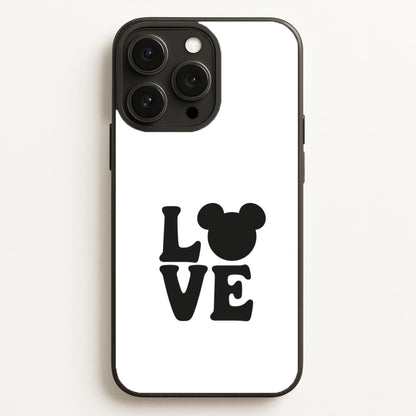 Mouse Love Valentine's  - Disney Valentine's Phone Case for iPhone 16 Pro Max