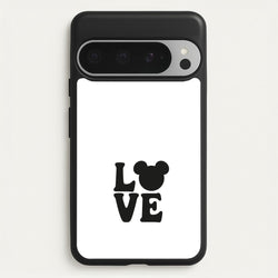 Mouse Love Valentine's  - Disney Valentine's Phone Case for Google Pixel 9 Pro XL