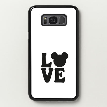 Mouse Love Valentine's  - Disney Valentine's Phone Case for Galaxy S8 Plus