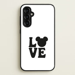 Mouse Love Valentine's  - Disney Valentine's Phone Case for Galaxy A54