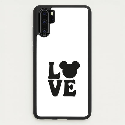 Mouse Love Valentine's  - Disney Valentine's Phone Case for Huawei P30 Pro