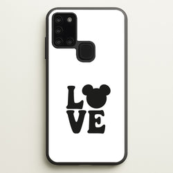 Mouse Love Valentine's  - Disney Valentine's Phone Case for Galaxy A21s