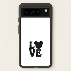 Mouse Love Valentine's  - Disney Valentine's Phone Case for Google Pixel 8 Pro
