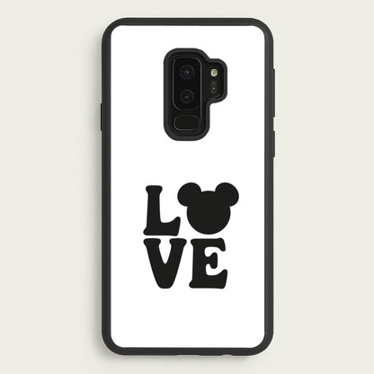 Mouse Love Valentine's  - Disney Valentine's Phone Case for Galaxy S9 Plus