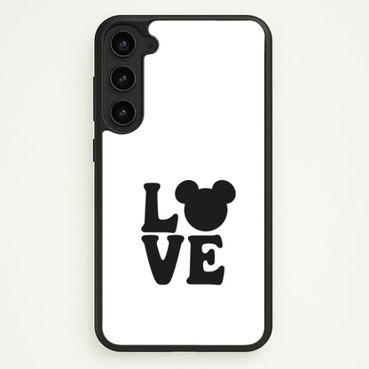Mouse Love Valentine's  - Disney Valentine's Phone Case for Galaxy S23