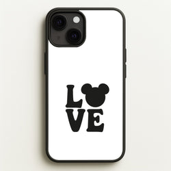 Mouse Love Valentine's  - Disney Valentine's Phone Case for iPhone 13 Mini