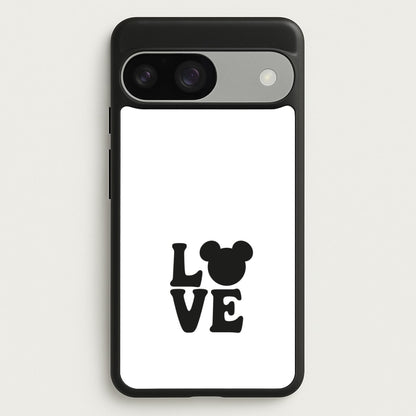 Mouse Love Valentine's  - Disney Valentine's Phone Case for Google Pixel 9 / 9 Pro